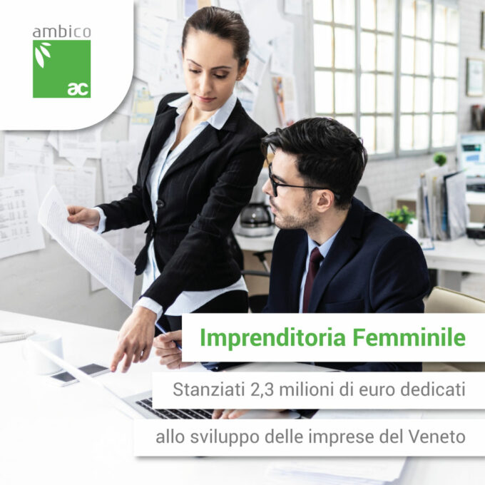Bando Imprenditoria Femminile